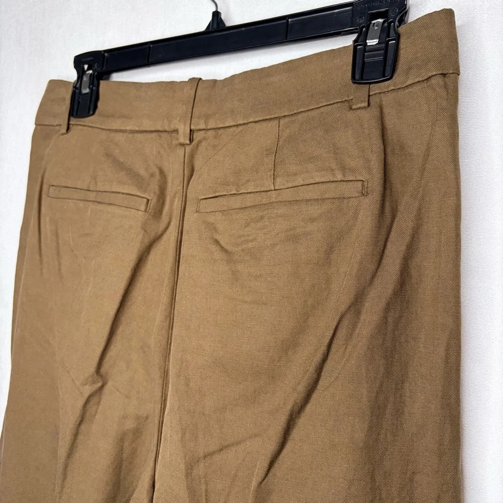 Madewell‎ The Slouchy Straight Linen Blend Pants